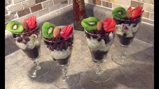 تحلية  بثلاث مكونات فقط في 5 دقائق -- easy and delicious desert