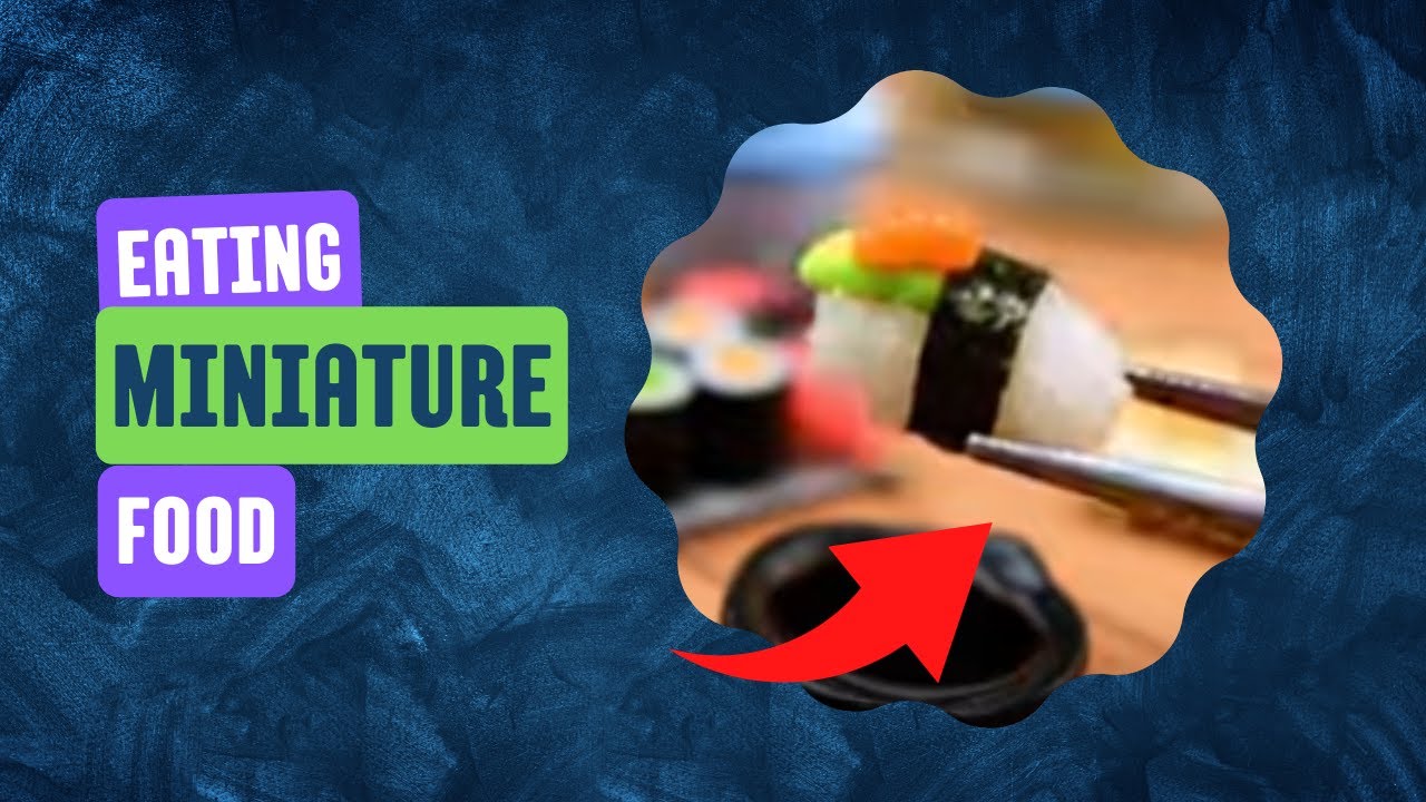 Miniature Food Compilation 🍬 | Satisfying Tiny Bites