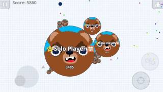 Agar.io mobile 21k score (SELF FEED)