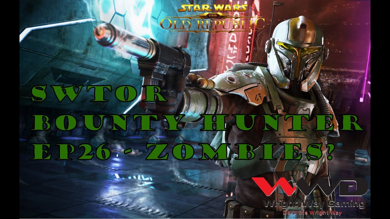 the old republic classes Swtor Bounty Hunter Mercenary EP26 - Zombies
