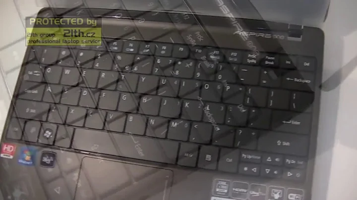 How to replace keyboard on Acer Aspire one 722, keyboard replacement, guide