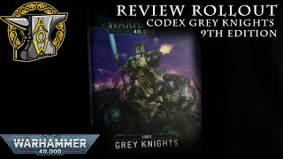 Review Rollout: Codex Grey Knights 9th Edition