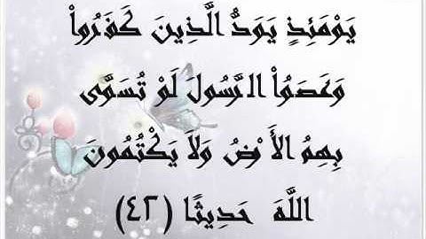 سورة النساء 38-44