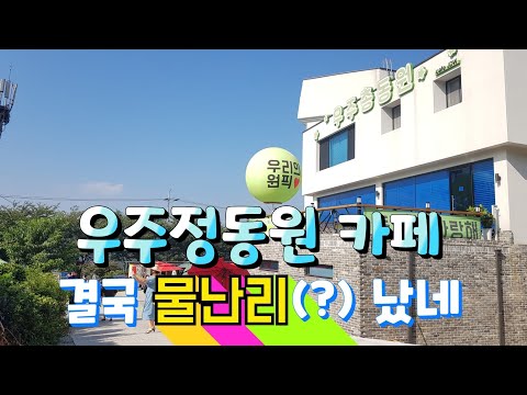 정동원카페 이 땡볕에 물난리 났다고?