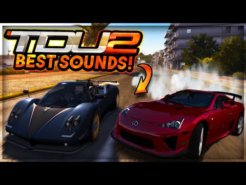 Test Drive Unlimited 2's BEST Sounding Cars! (Vanilla & Modded!)