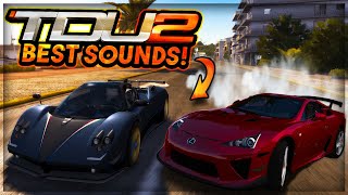 Test Drive Unlimited 2's BEST Sounding Cars! (Vanilla & Modded!)