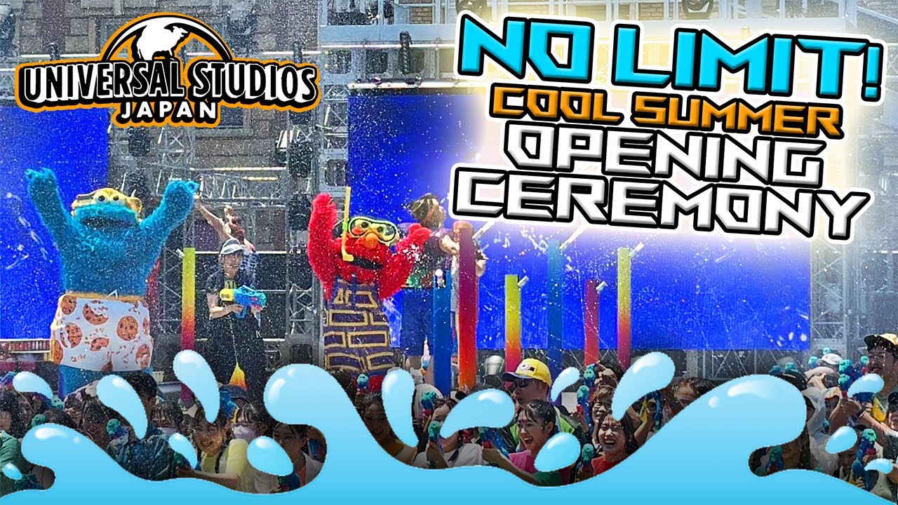 No Limit! Cool Summer Opening Ceremony at Universal Studios