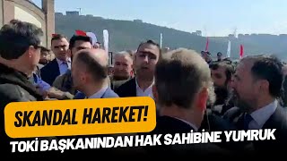 TOKİ Başkanı Ömer Bulut protestoya dayanamadı: Skandal hareket Resimi