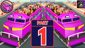 Passenger Express Train Game Gameplay Walkthrough Part 1 (iOS,Android Gameplay)