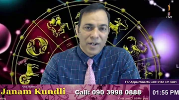 Janam Kundli with Dr. Anil Sharma - LIVE - 16/04/2021