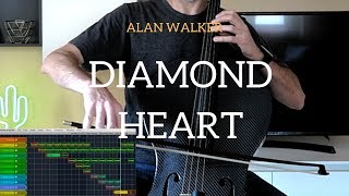 Alan Walker - Diamond Heart for cello and loop station ALK2 (COVER)