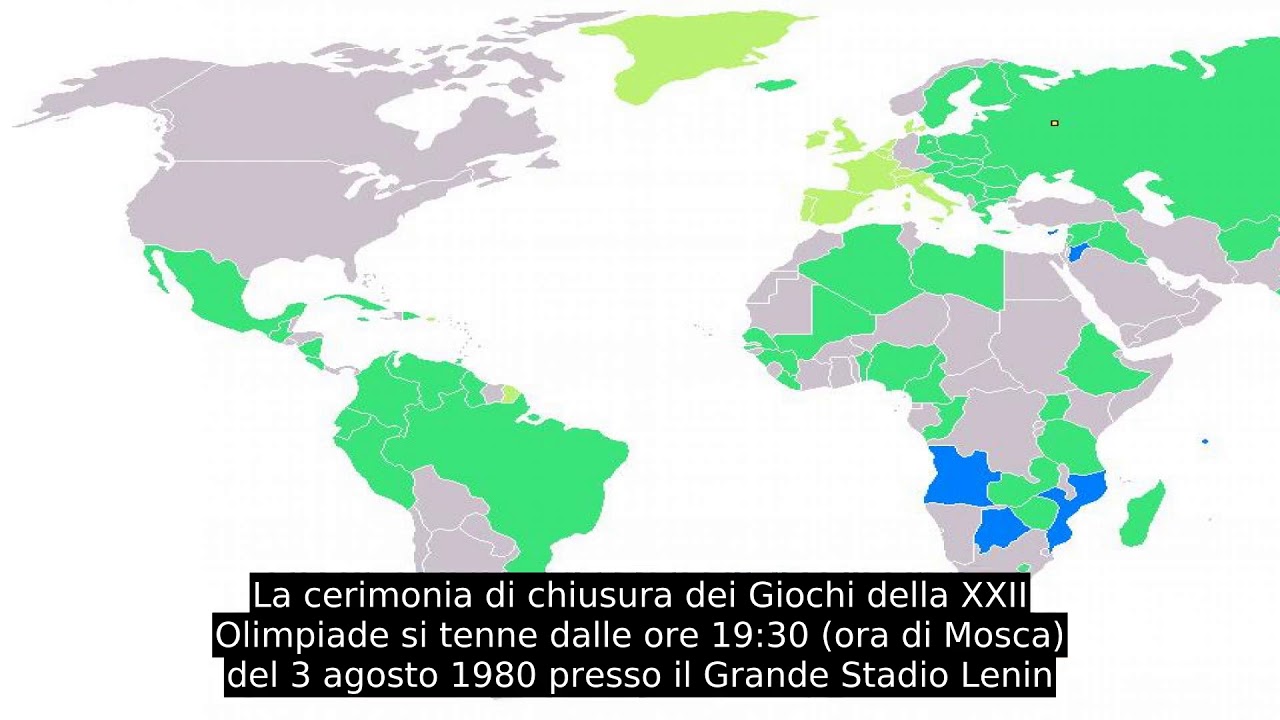 Giochi Della XXII Olimpiade YouTube