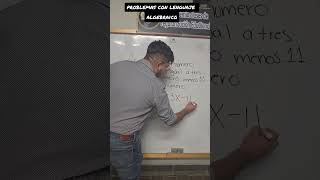 Problemas con lenguaje algebraico . #unam #matematicas #admision2023 #ecoems #comipems
