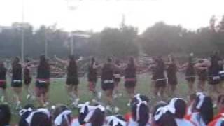 SVHS Cheer performing Lip Gloss routine 07-08