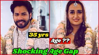 Shocking Age Gap of Varun Dhawan and Natasha Dalal