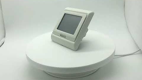 Underfloor Heating Touch Screen Digital Programmable Electric Thermostat with Air and Floor Sensor