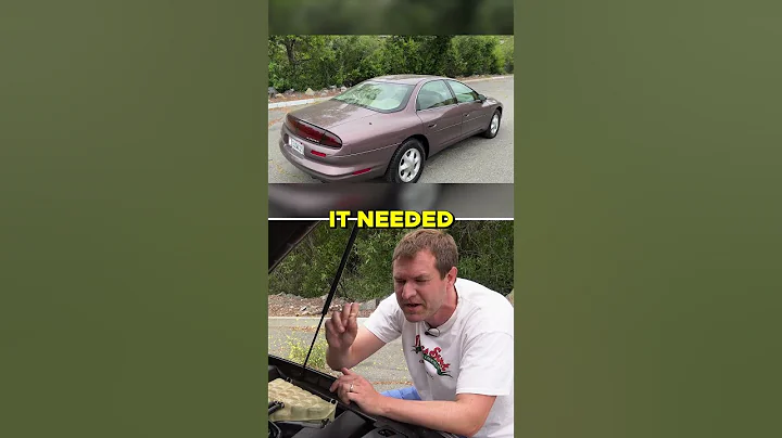 The Oldsmobile Aurora Stole An Engine From Cadillac #shorts