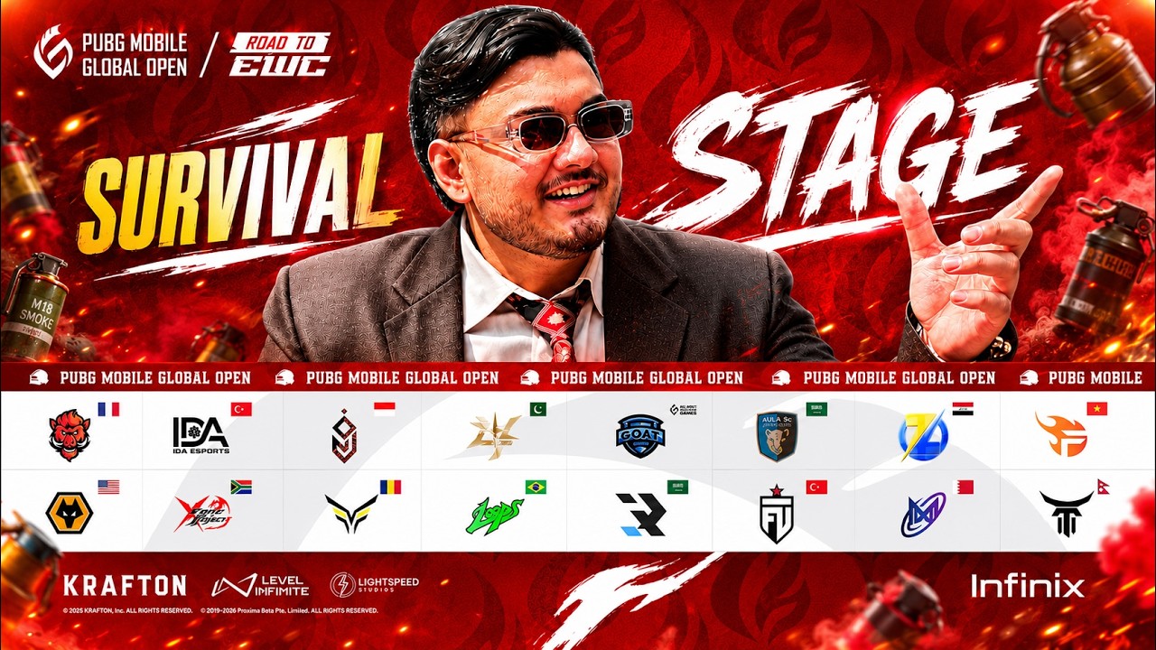 [ WATCHPARTY ] 2026 PMGO S1 Main Event | Survival Stage | PUBG MOBILE GLOBAL OPEN Season 1