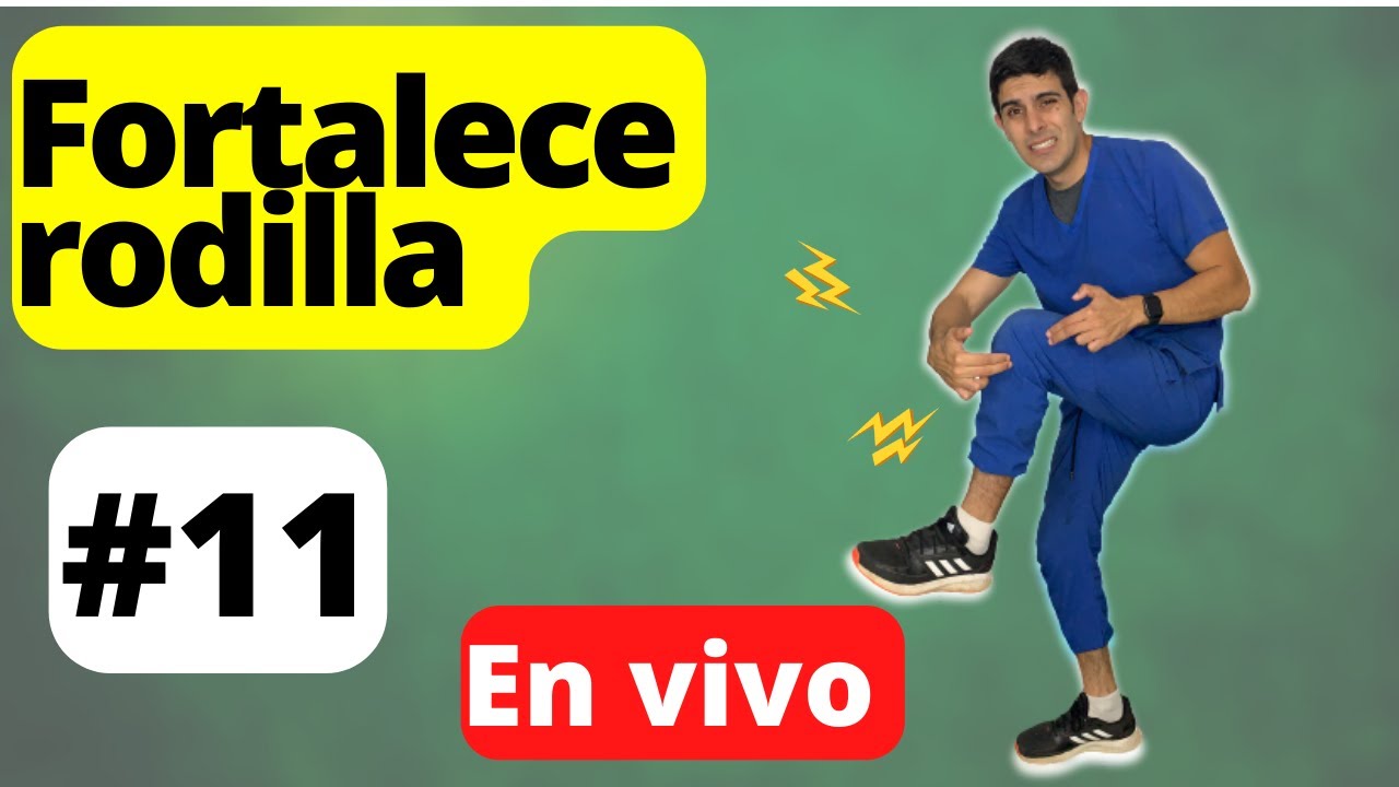 Cómo fortalecer la rodilla si nos duele + ronda de preguntas al finalizar