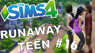 A THREESOME | Sims 4 | Runaway Teen Challenge #16