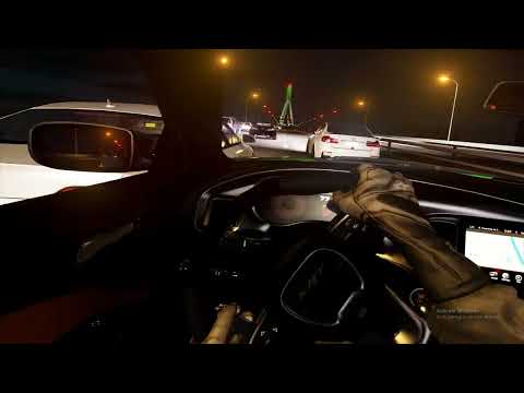 1 MINUTE OF CUTTING UP IN DENSE TRAFFIC BIG BODY SRT (Assetto Corsa)(No Hesi)