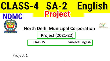 Class 4 English Project Session 2021-22 | SA 2 Class 4 Annual Assesment‎ ‎@KNOWLEDGE KINGDOM 