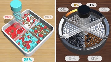 Bead Sort - All Levels Gameplay Android, iOS