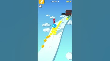 Stack Rider 🟡🔴🔵 - Android/iOS || Level 3 #shorts