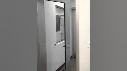 PDI Medical - Mantrap Door Operation