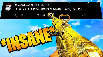 *NEW* MAX DAMAGE CHARLIEINTEL MP40..🤯 (COD Vanguard Best MP40 Class SETUP!) - Vanguard Multiplayer