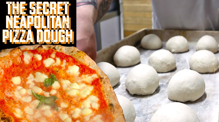 The Secret to Classic Neapolitan Pizza Dough | From a 90-Year-Old Pizzeria in Naples