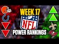 The Official 2020 NFL Power Rankings (Week 17 Edition... SEASON FINALE) || TPS