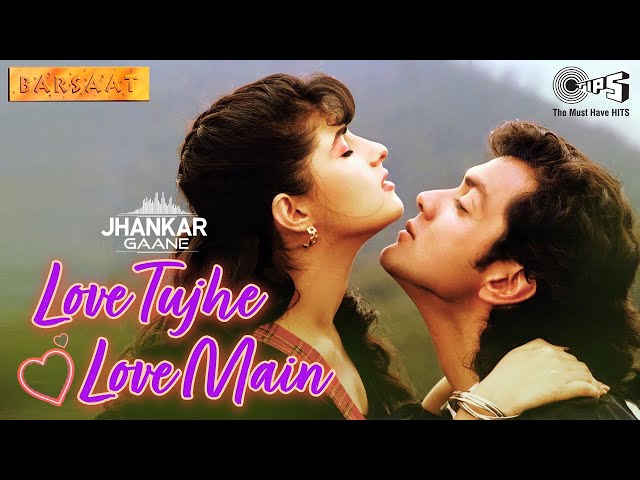 Love Tujhe Love Main Karta Hoon - Jhankar | Kumar Sanu | Alka Yagnik | Bobby | Twinkle | Barsaat class=