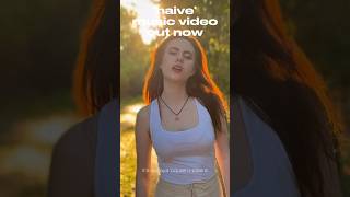 naive music video🎬🌾🛤️ I had the best time filming it this summer! #musicvideo #music #shorts