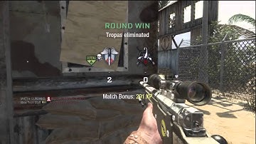 Call of Duty Black Ops | Flawless SnD | L96 on Firing Range (Gameplay/Commentary)