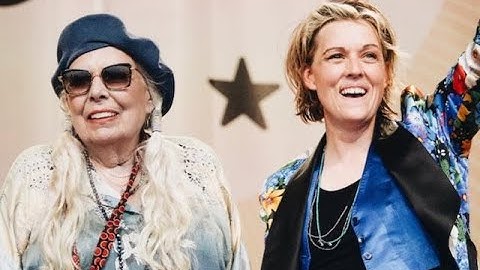 Joni Mitchell, Brandi Carlisle at Newport Folk Festival 2022