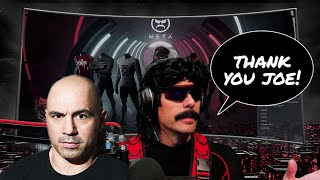 Drdisrespect reacts to joe Rogan shouting him out!! #shorts #Docclips#Docshorts