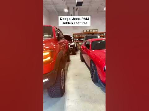 Dodge, Jeep, Ram Hidden Features - YouTube