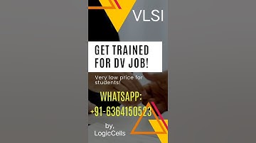 Get Ready for VLSI Design Verification Job! #vlsitraining #vlsijobs #2025 #uvm