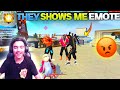 RANDOM PRO SQUAD SHOWS ME EMOTE ON BR RANKED😱