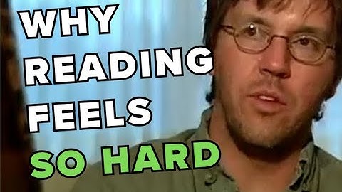 David Foster Wallace on Why Reading Feels So Hard
