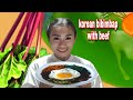 How to make korean beef bibimbap? - YouTube