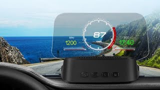 Автомобильный проектор лобового стекла HUD, при помощи GPS или OBDII