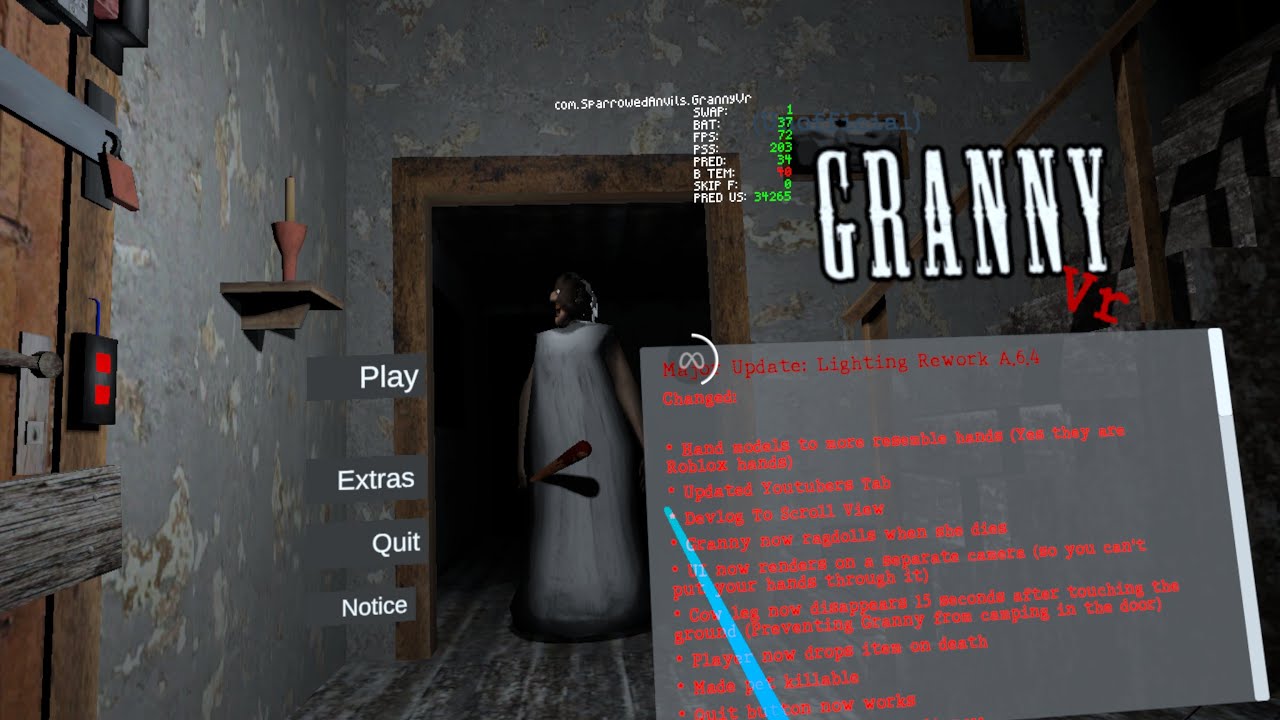 Bro Granny is mad tweaking[Granny Vr]