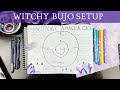 My Witchy Bullet Journal Setup | Plan With me 2019