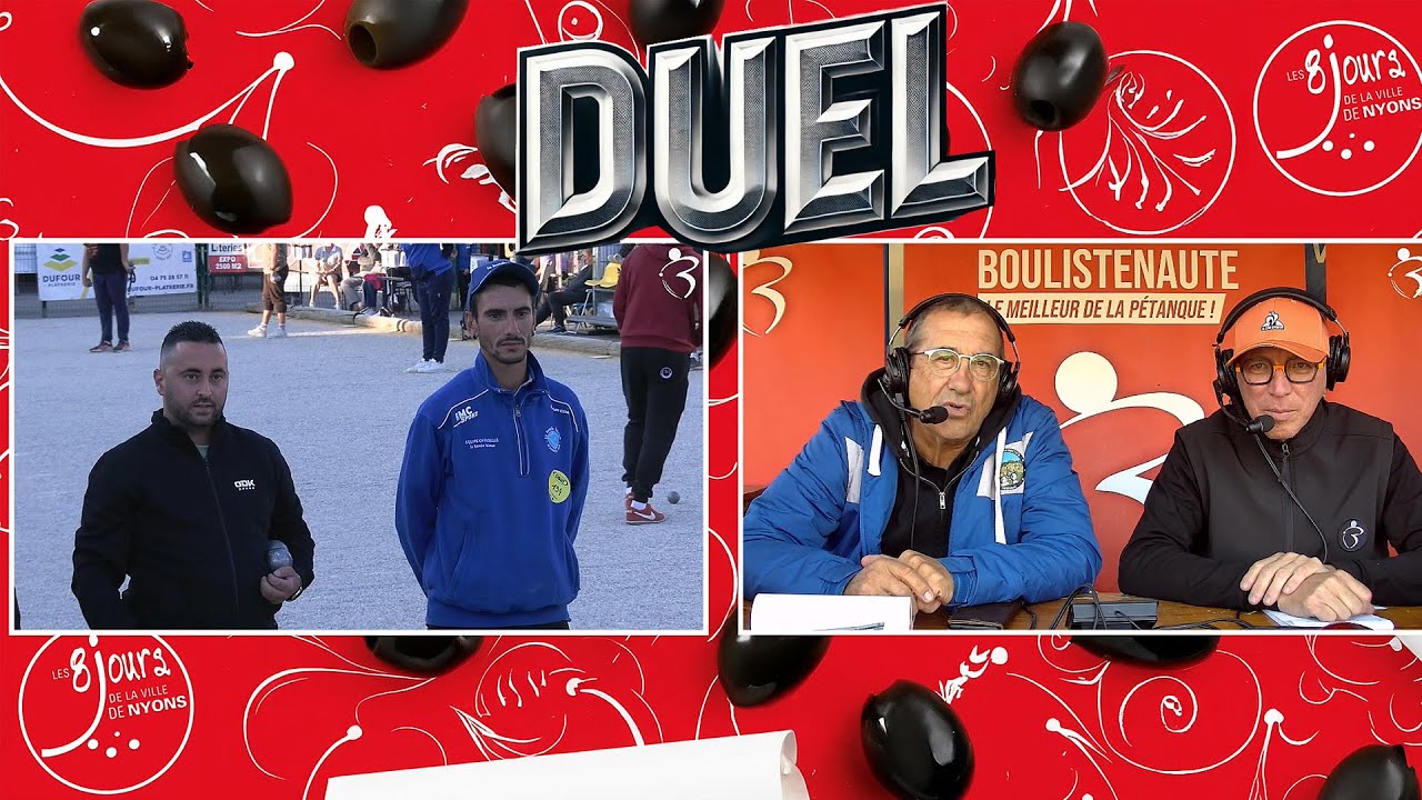 Miniature : TOP 👍🏻 Finale GUERREIRO vs FARALLI : National tête-à-tête à pétanque de Nyons 2025