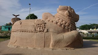 Lepakshi big Nandi temple