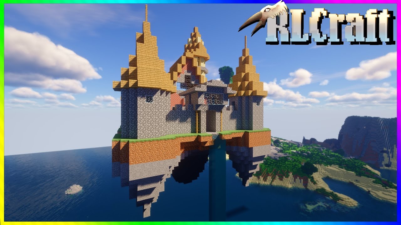 I found a SKY CASTLE in RLCraft [6] - YouTube
