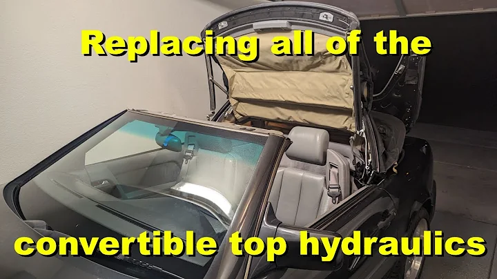 Complete Guide: Replacing Convertible Top Hydraulics for 1994 SL320 (R129)