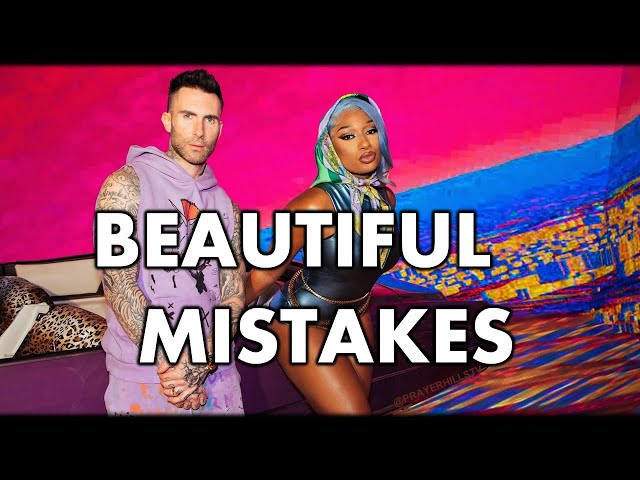 Maroon 5 ft. Megan Thee Stallion - Beautiful Mistakes (Lyrics) 